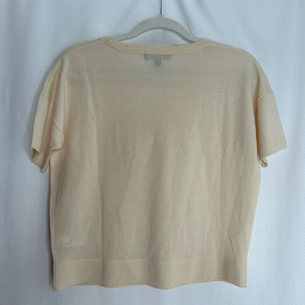 Banana Republic wool sweater cream size small Crewneck - Picture 5 of 5